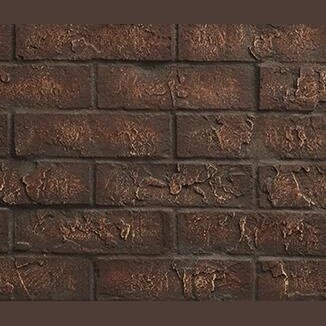 Majestic 35-Inch Traditional Brick Interior Panels – Cottage Red – BRICKMI35CR - Pristine Home & Wellness