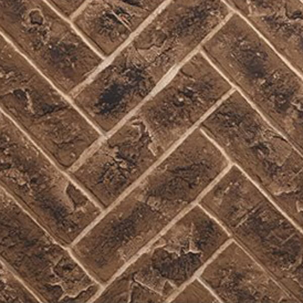 Majestic 36-Inch Herringbone Brick Interior Panels – Tavern Brown – BRICKMQ36HB-B - Pristine Home & Wellness