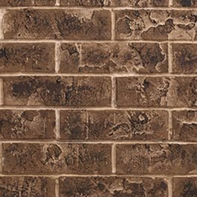 Majestic 36-Inch Traditional Brick Interior Panels – Tavern Brown – BRICKMQ36TB-B - Pristine Home & Wellness