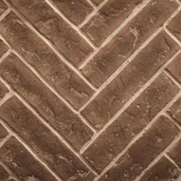 Majestic 42-Inch Herringbone Brick Interior Panels – Tavern Brown – BRICK42MTBH - Pristine Home & Wellness