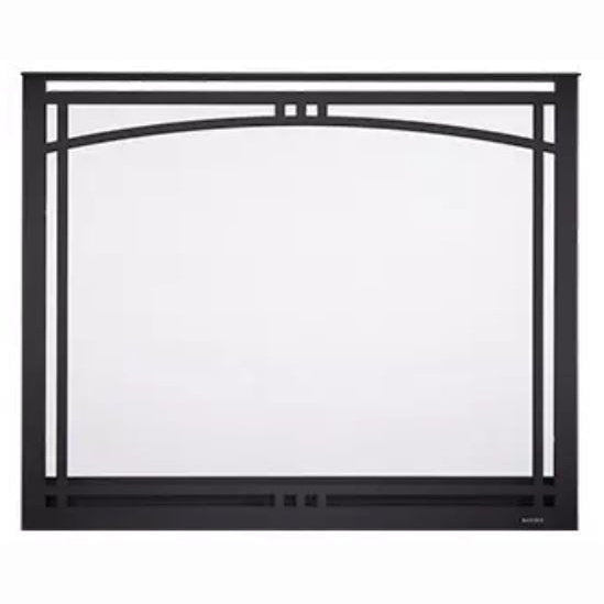 Majestic 36-inch Manor Overlap Fit Front - Black - MANOR36BK - Pristine Home & Wellness