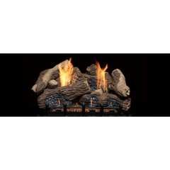 Monessen 18" 7pc Berkley Oak refractory log set for Natural Blaze VF 18" burner - Pristine Home & Wellness
