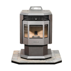 ComfortBilt Flatwall Hearth Pad - Natural Silver Slate