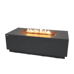 Elementi Andes Fire Pit Table with Internal Propane Tank Holder- Propane Fuel - Pristine Home & Wellness