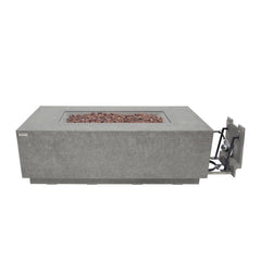 Elementi Andes Fire Pit Table with Internal Propane Tank Holder- Propane Fuel - Pristine Home & Wellness