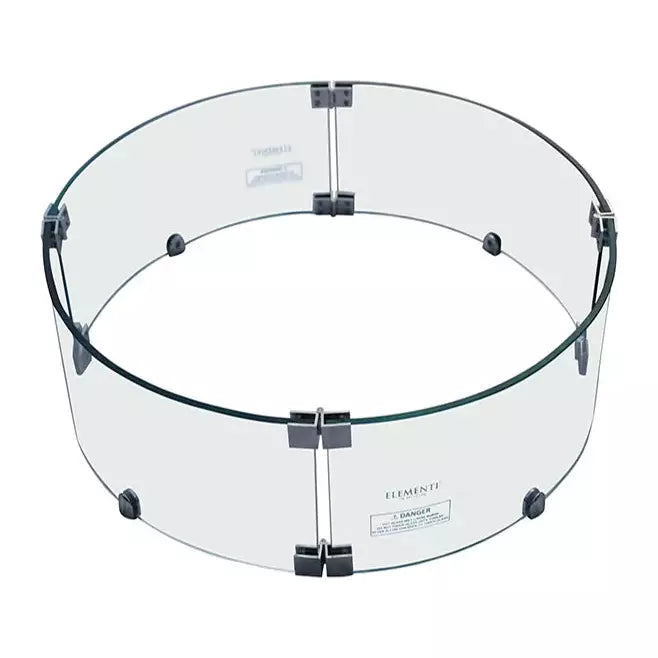 Elementi Metropolis Fire Pit Wind Screen - Pristine Home & Wellness