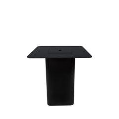 Elementi Plus Bulgaria Black Koln Porcelain Fire Pit Bar Table - Propane Fuel - Pristine Home & Wellness