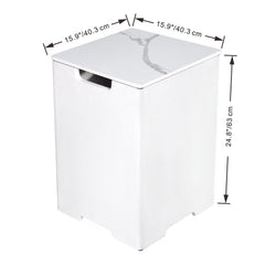 Elementi Plus Square Tank Cover - ONB402 - Pristine Home & Wellness