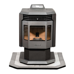 ComfortBilt Flatwall Hearth Pad - Pewter Rock