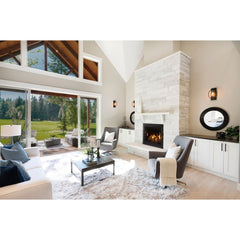 Majestic Quartz 36-inch Platinum Top/Rear Direct Vent Fireplace with Intellifire Touch ignition NG - Pristine Home & Wellness