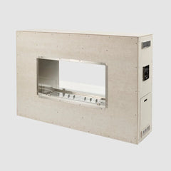 Outdoor Greatroom Company 40-inch Linear Ready-to-Finish See-Through Outdoor Gas Fireplace with Direct Spark Ignition - Propane Gas - Pristine Home & Wellness