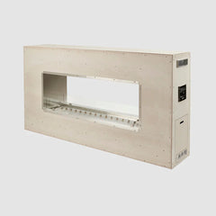 Outdoor Greatroom Company 72-inch Linear Ready-to-Finish See-Through Gas Outdoor Fireplace with Direct Spark Ignition - Natural Gas - Pristine Home & Wellness