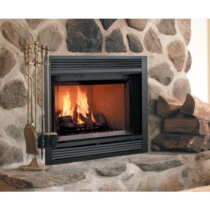 Majestic Sovereign 36-inch Wood Burning Fireplace - Pristine Home & Wellness
