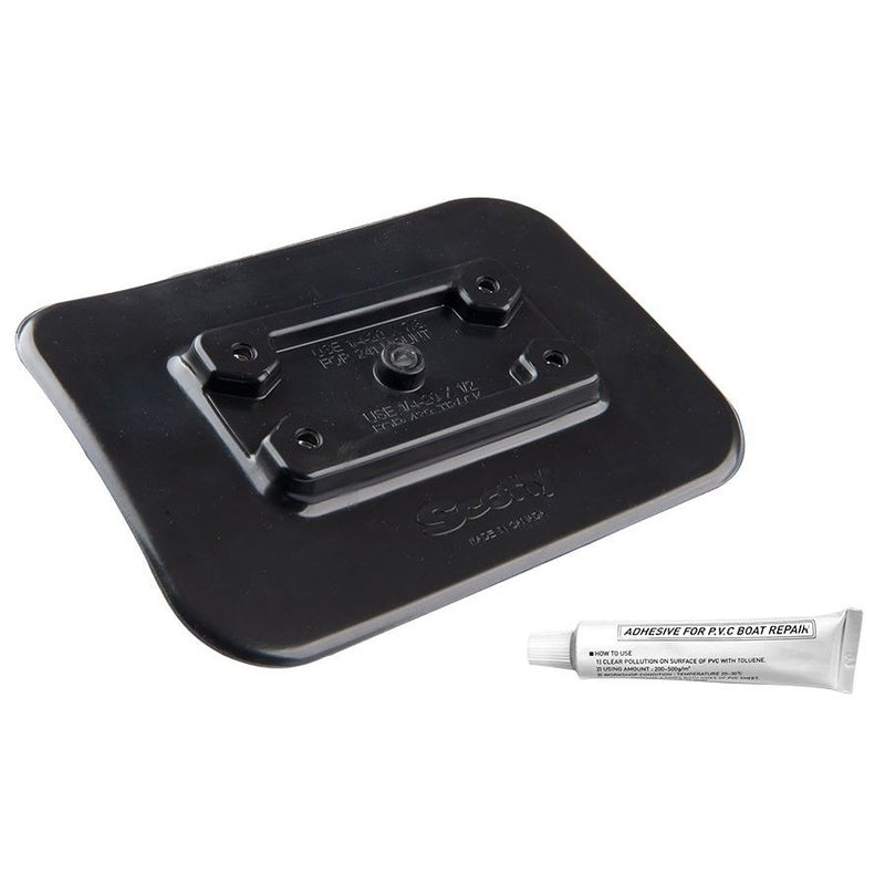 Sea Eagle Scotty Glue-on Black Mounting Pad with Glue - SCOTGPADBL - Pristine Home & Wellness