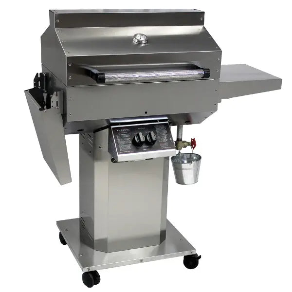 Copy of Phoenix SDRIVDDN Stainless Steel Riveted Grill Head on Pedestal Cart - Natural Gas - Pristine Home & Wellness