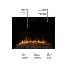 Dimplex Vital Spark 28" Built-in Electric Firebox - SPK28 - image 5