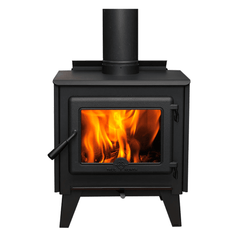 True North 31010004 TN10 Met Black Wood Stove - Pristine Home & Wellness