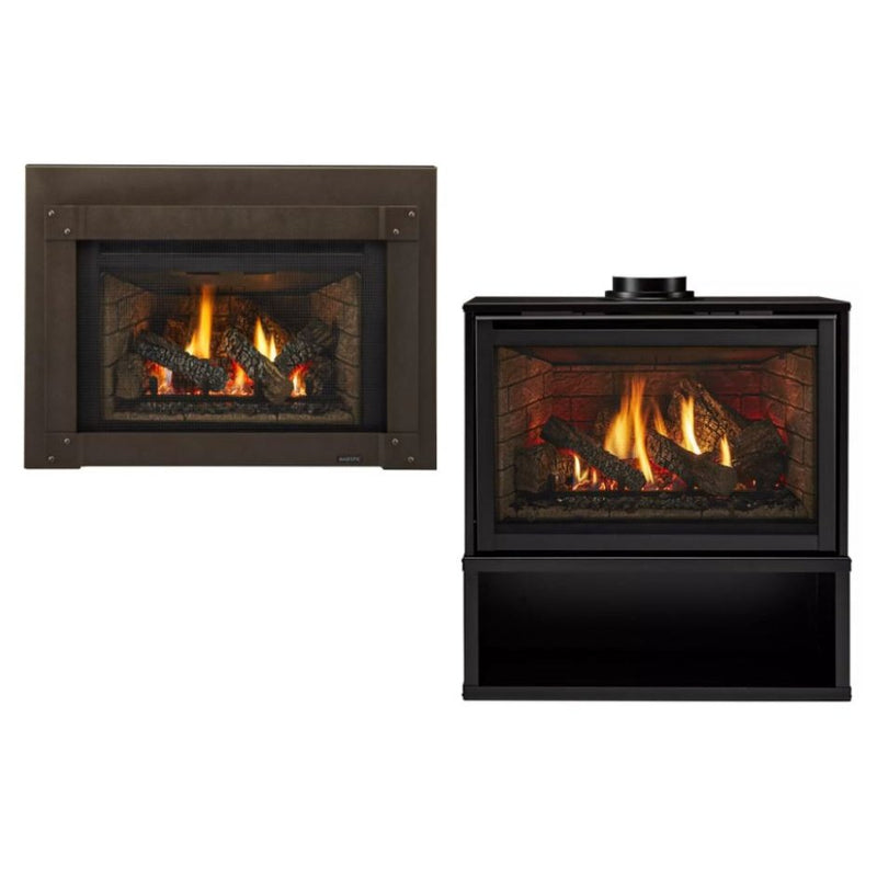 Majestic Trilliant 30-inch Medium Direct Vent Gas Insert with Intellifire Touch Ignition System NG - Pristine Home & Wellness