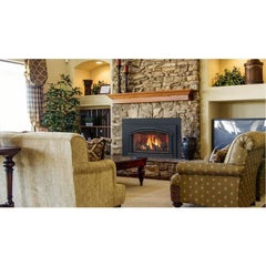 Majestic Trilliant 25-inch Small Direct Vent Gas Insert with Intellifire Touch Ignition System NG - Pristine Home & Wellness