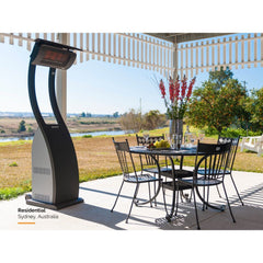 Bromic Heating BH0510005 - Tungsten Smart-Heat 500 Series Portable Gas Heater - Natural Gas - Pristine Home & Wellness