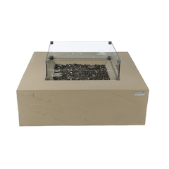 Elementi Plus Square Fire Pit Wind Screen - Pristine Home & Wellness