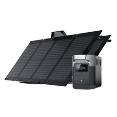 EcoFlow Delta Mini Portable Power Station + 2 Foldable 160W Solar Panel Bundle