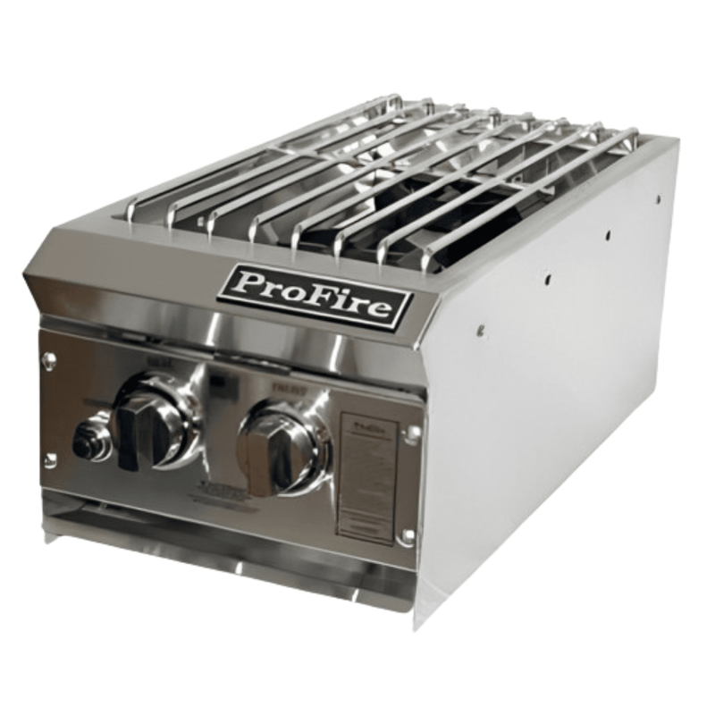 Profire PFDSB-P Professional Series Built-In Propane Double Side Burner - Pristine Home & Wellness