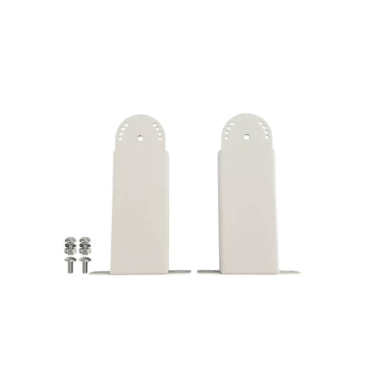 Bromic Heating BH8180021 - 250mm Short Mounting Bracket For Tungsten Smart-Heat Electric Heater - White - Pristine Home & Wellness