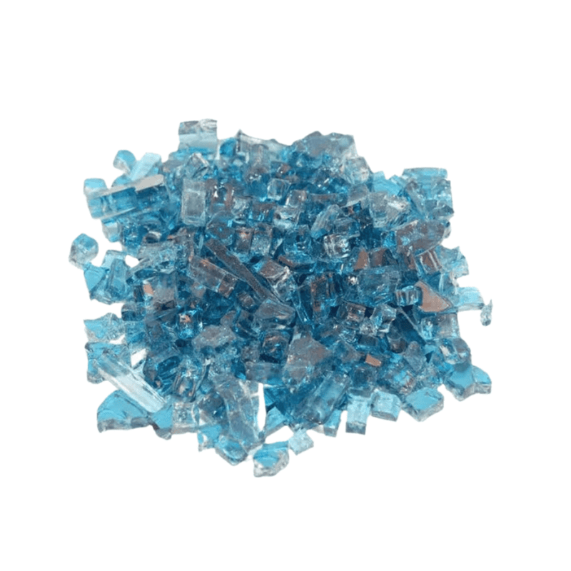 American Fyre Designs Caribbean Blue Fire Glass - Pristine Home & Wellness
