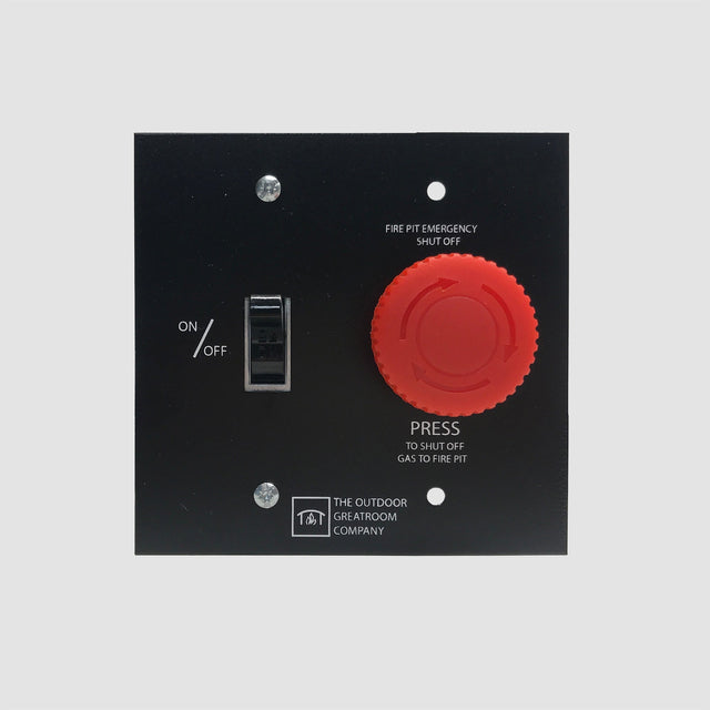 Outdoor Greatroom Company On/Off Wall Switch with E-Stop for Direct Spark Ignition System - Pristine Home & Wellness