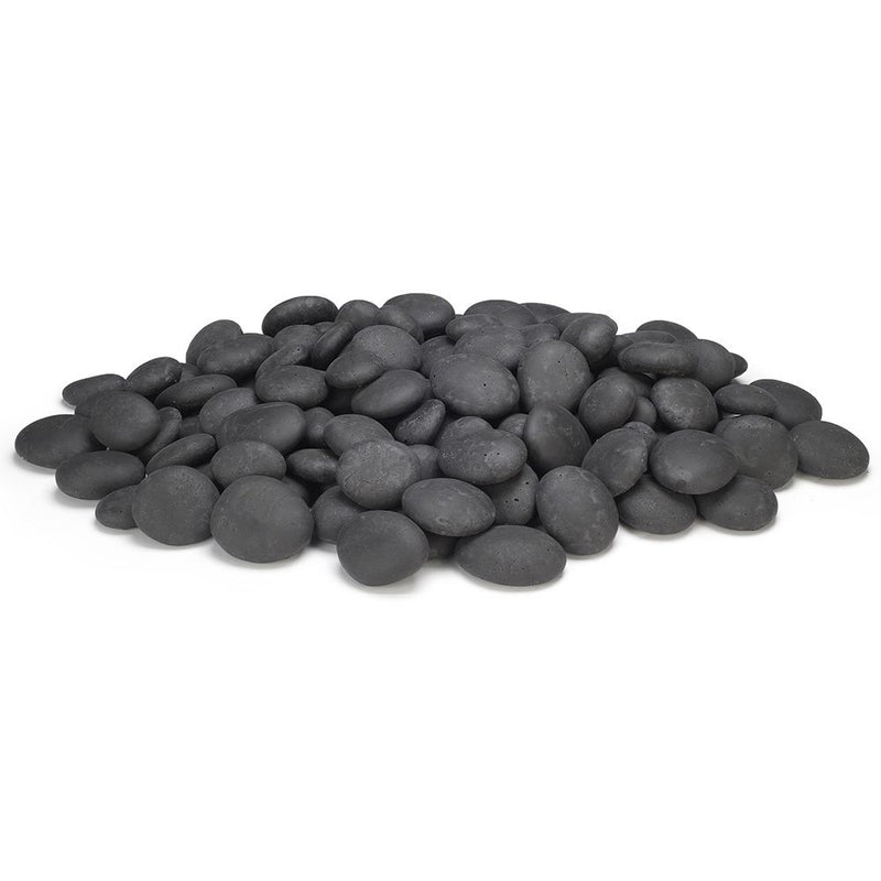 American Fyre Designs CSTN-20-B - Black Creekstones - approx. 140 pcs - Pristine Home & Wellness
