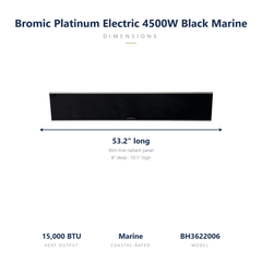 Bromic Platinum 4500W black marine 208V specs
