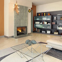Monessen 36" Exacta Circulating Clean Face Firebox, Stacked Traditional Concrete interior panels - Pristine Home & Wellness