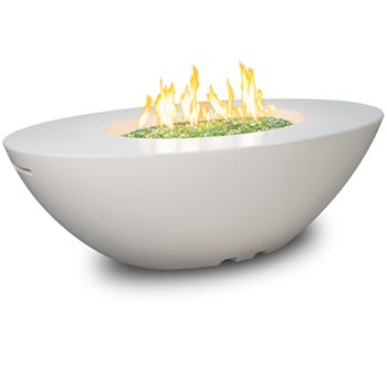 American Fyre Designs Calais Oval Outdoor Gas Firetable - Pristine Home & Wellness