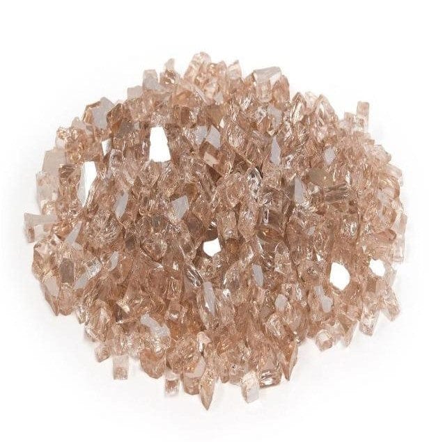 American Fyre Designs Champagne Reflective Fire Glass - Pristine Home & Wellness