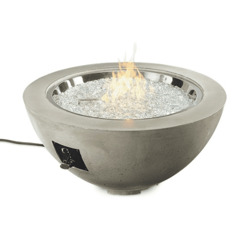 Outdoor Greatroom Company 42-inch Natural Gray Cove Round Gas Fire Pit Bowl - Pristine Home & Wellness