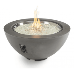Outdoor Greatroom Company 42-inch Midnight Mist Cove Round Gas Fire Pit Bowl - Pristine Home & Wellness
