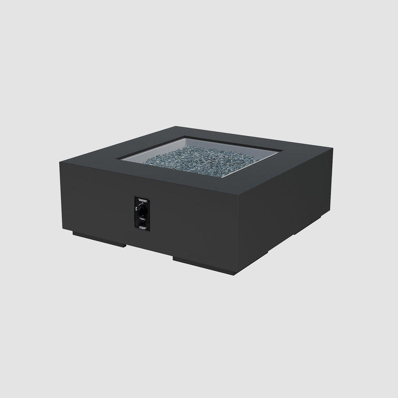Outdoor Greatroom Company Cove Concrete Square Gas Fire Pit Table - 42