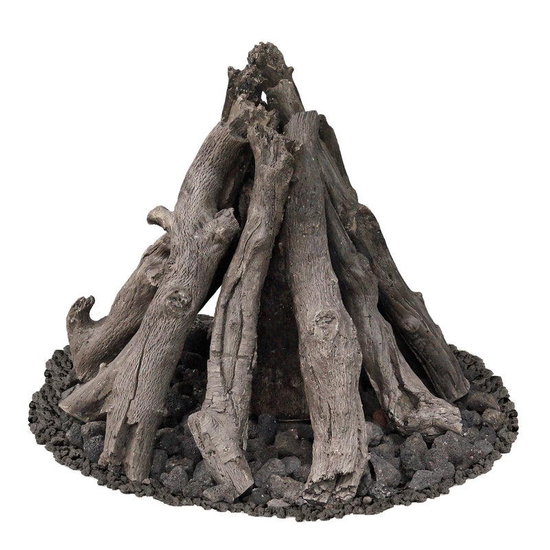 American Fyre Designs DS-27 Desert Sage Log Set For Fire Pits and Tables - Pristine Home & Wellness