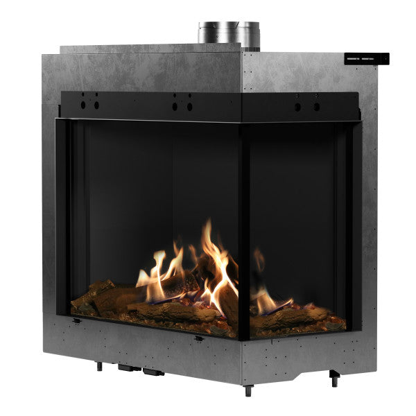 Faber MatriX Firebox, Natural Gas, Right-facing, Two-sided, 33