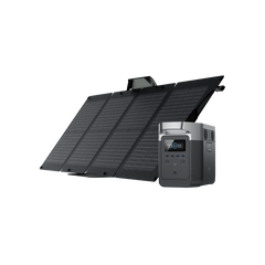 EcoFlow Delta 1000 Portable Power Station + Foldable 160W Solar Panel Bundle