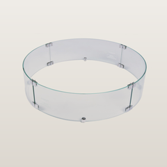 Elementi Plus round tempered glass wind screen