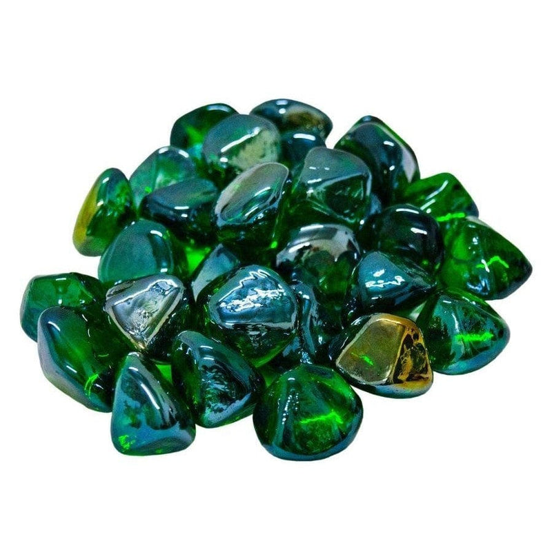 American Fyre Designs Emerald Diamond Nuggets Fire Glass - Pristine Home & Wellness