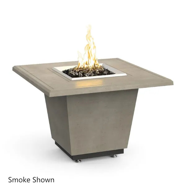 American Fyre Designs Cosmopolitan Square Outdoor Gas Firetable - Pristine Home & Wellness