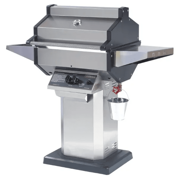 Phoenix SDSSOPP Stainless Steel Deck/Patio Freestanding Post Mount Grills - Propane - Pristine Home & Wellness