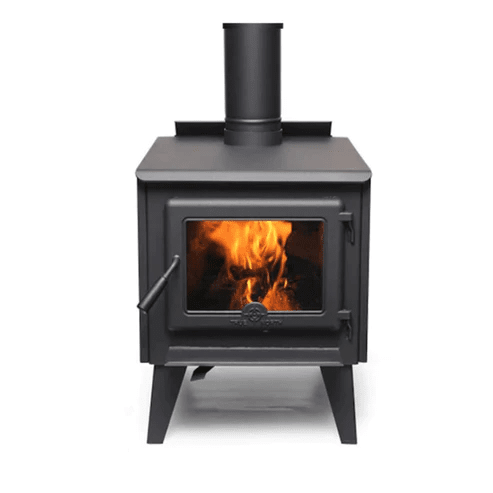 True North 31010009 Series B TN20 Met Black Wood Stove with Legs - Pristine Home & Wellness