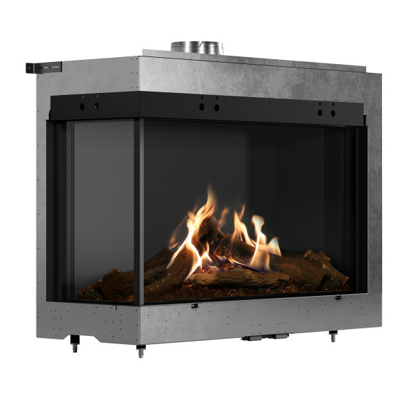 Faber MatriX Firebox, Natural Gas, Left-facing, Two-sided, 41