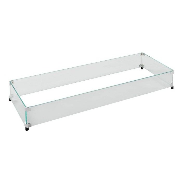 Outdoor Greatroom Company Glass Wind Guard for Wave Burner - Pristine Home & Wellness