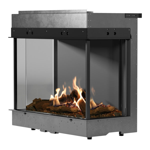 Faber MatriX Firebox, Natural Gas, Three-sided, Bay, 33