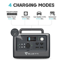 Bluetti EB70S Portable Power Station - 800W 716Wh